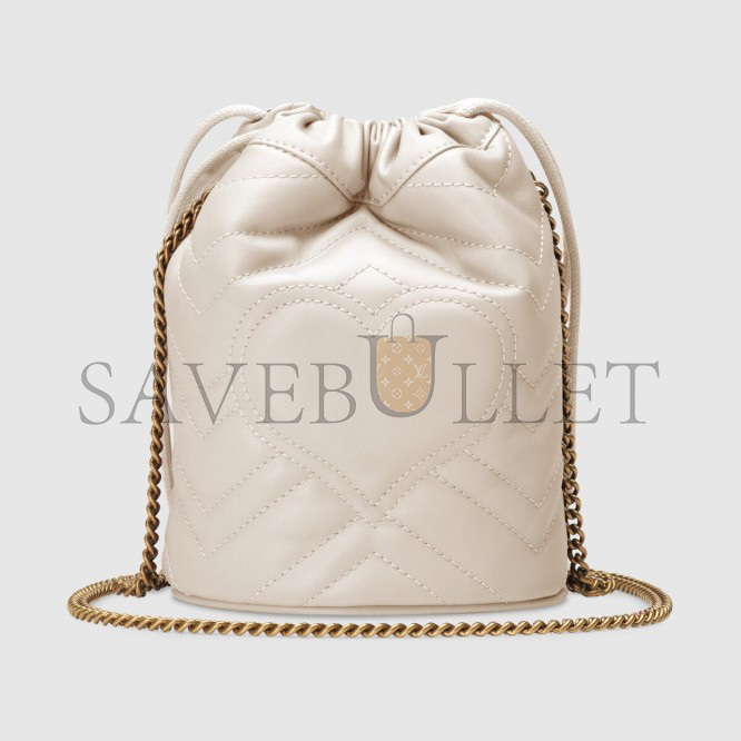 GUCCI GG MARMONT MINI BUCKET BAG 575163 (19*17*10.5cm) GUCCI GG MARMONT MINI BUCKET BAG 575163 (19*17*10.5cm)